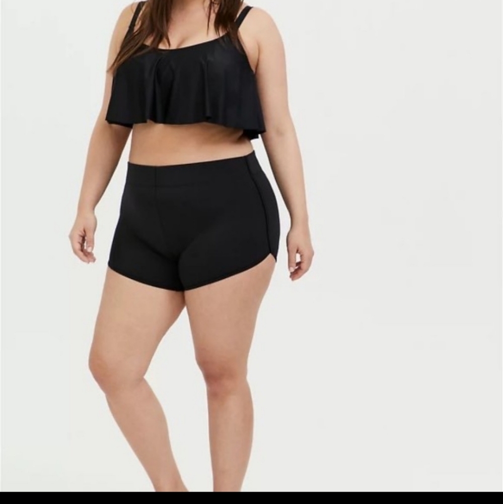 Torrid Dolphin Hem Swim Short 3X